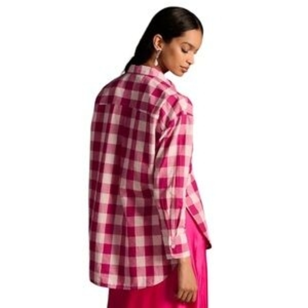 J. Crew Checkered flannel button down